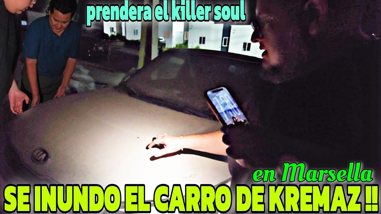 SE INUNDO EL CARRO DE KREMAZ EN MARSELLA!! @GordoSoyacity @Produccionsoyacity 