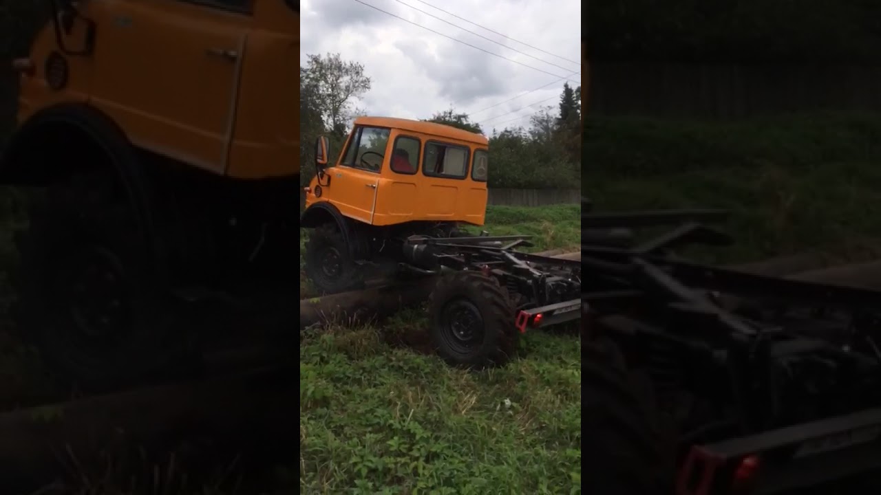 Unimog 421 Рината с мотором OM616 часть 1