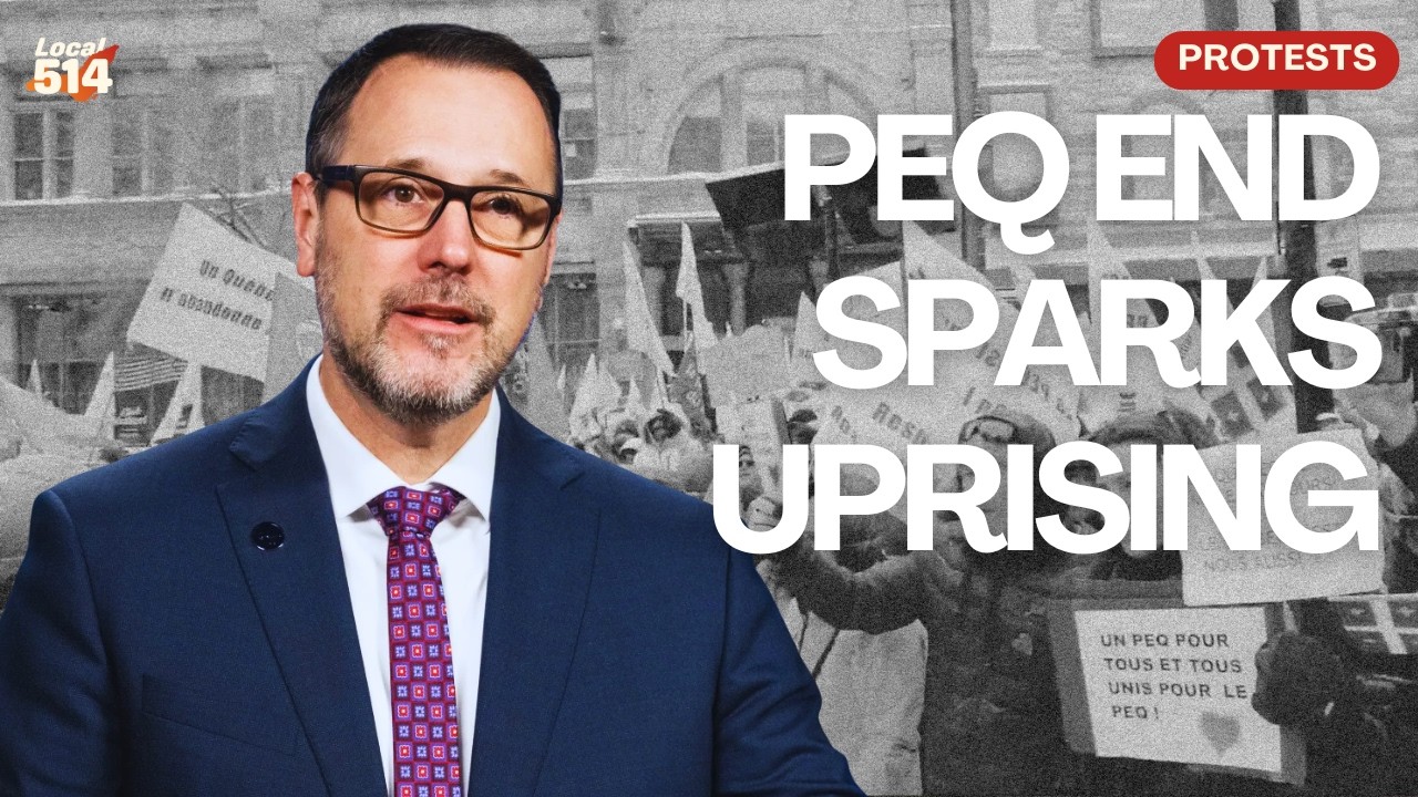 PEQ cancelled: thousands rally in Montreal to address Minister Roberge
