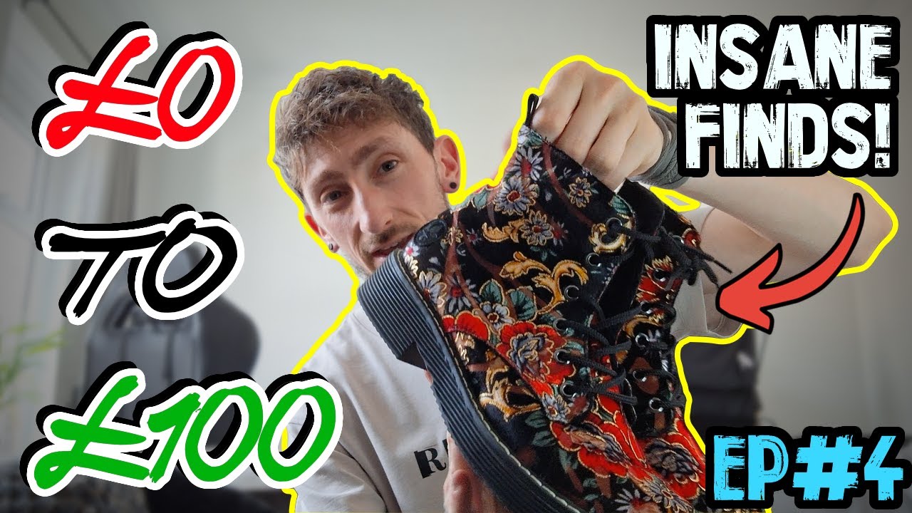 I HAVE TEN DAYS TO TURN £0 INTO £100 - Kicked out the shop! - Episode 4 - EBAY RESELL CHALLENGE
