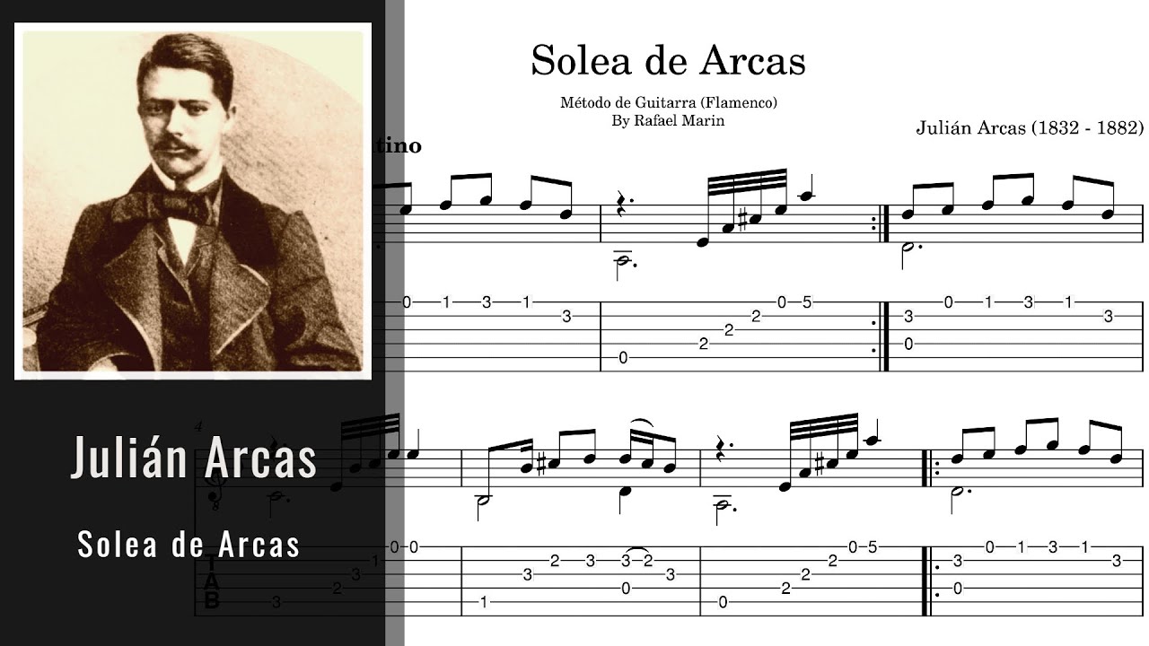 Julián Arcas - Solea de Arcas - Tab