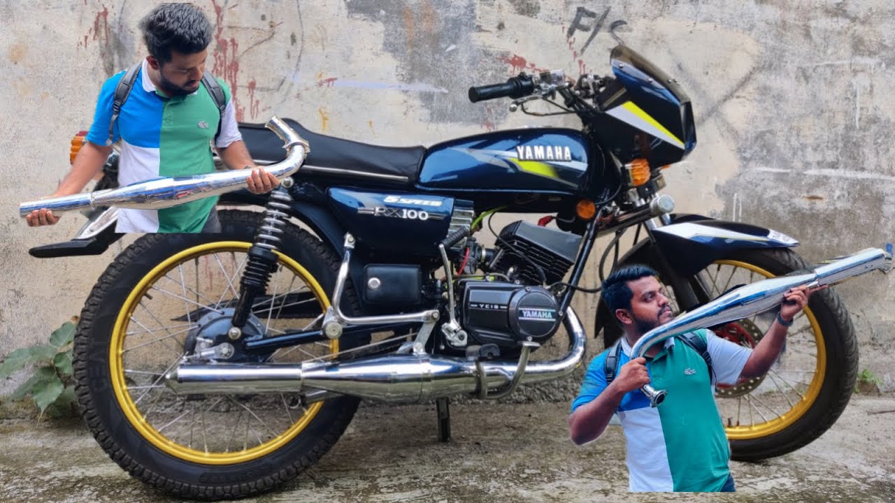 Hand Made Chamber For 2 Stroke In Mumbai For Just 4000😍 #RX100 #NoiseBomb 💣