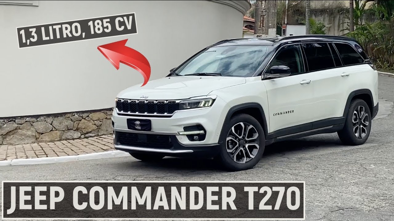 JEEP COMMANDER LIMITED T270: a versão com motor de 1,3 litro turbo e 185 cv dá conta do recado?