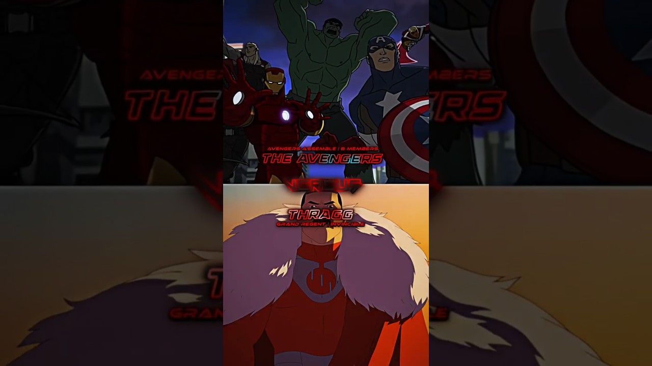 Avengers Assemble vs Thragg #vivshorts