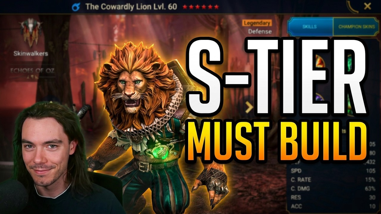 How to Build... THE COWARDLY LION! | RAID: Shadow Legends