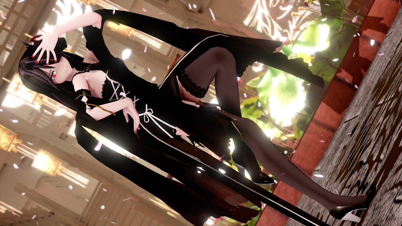 【MMD】トキヲ・ファンカ 夜月金杏 狂三 (Kurumi)