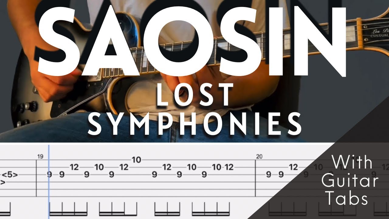 Saosin- Lost Symphonies Cover (Guitar Tabs On Screen)
