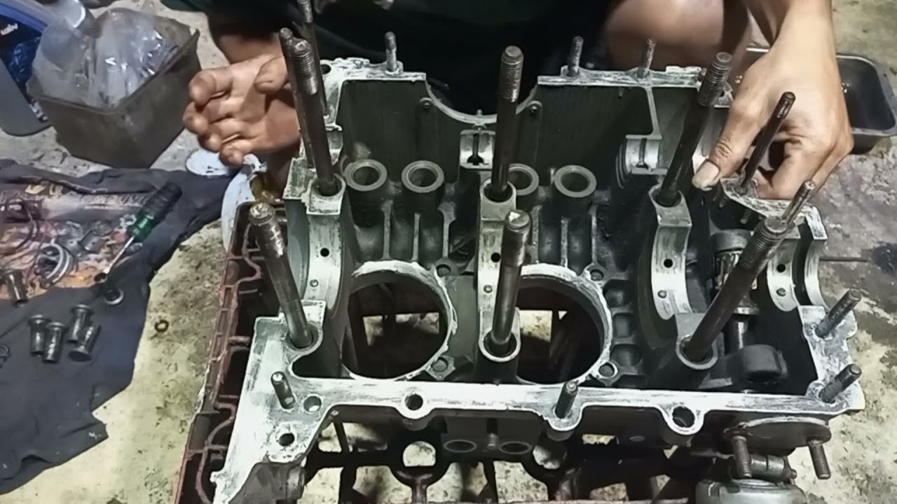 merakit mesin mobil VW Sampai nyala terus apa saja nama partnya dan letak pemasangan #Ganivwclasik