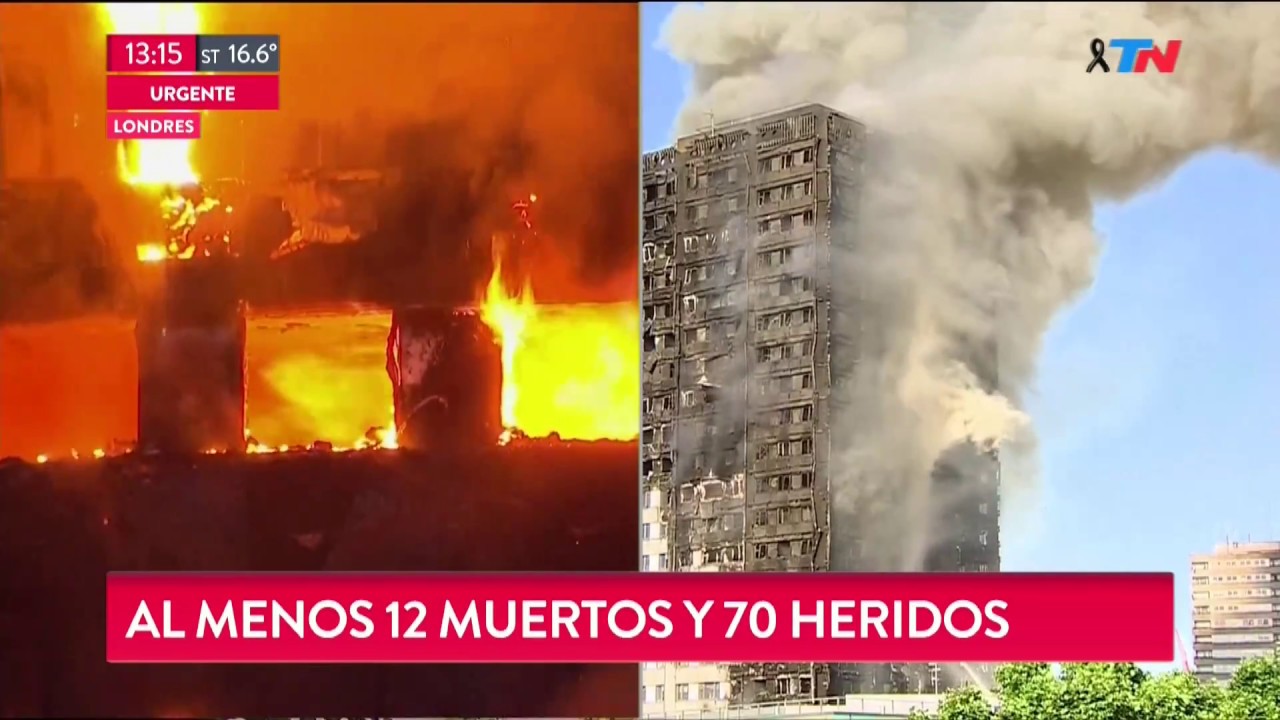 Incendio de Londres: Siguen buscando sobrevivientes