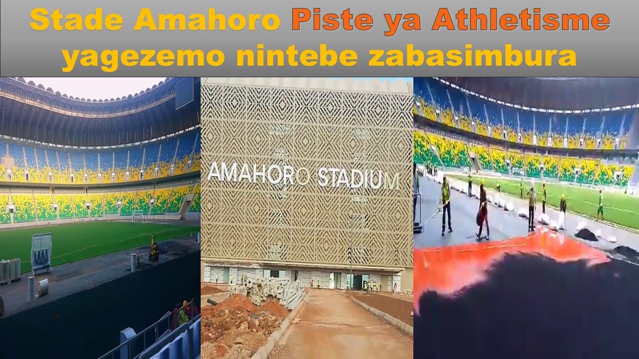 Stade Amahoro ikibuga cya Athletisme n'intebe zabasimbura byagezemo