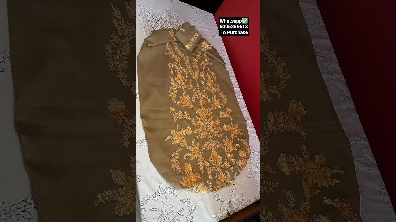 Beautiful Kashmiri Aari/Zari Work suits