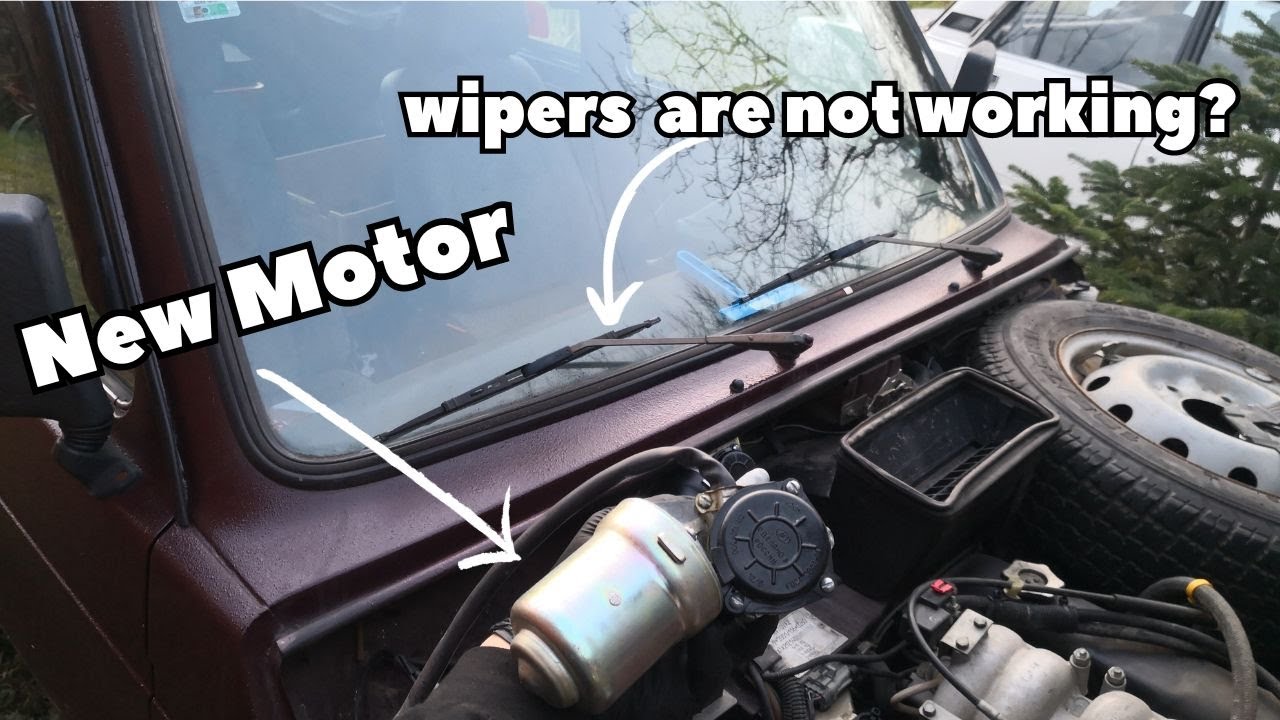 How to Replace a Windshield Wiper Motor on Lada Niva? (DIY)