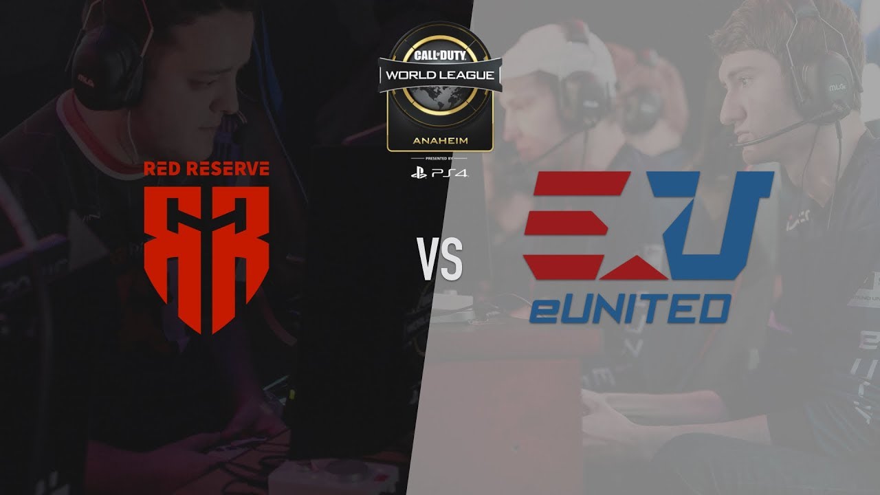 Red Reserve против eUnited | CWL Анахайм 2018 | День 1
