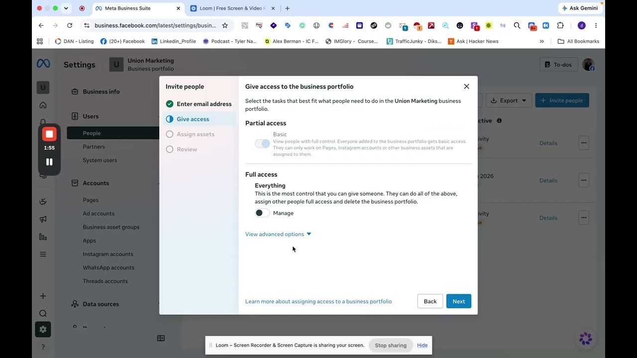 How to Grant Meta Ads Account Access