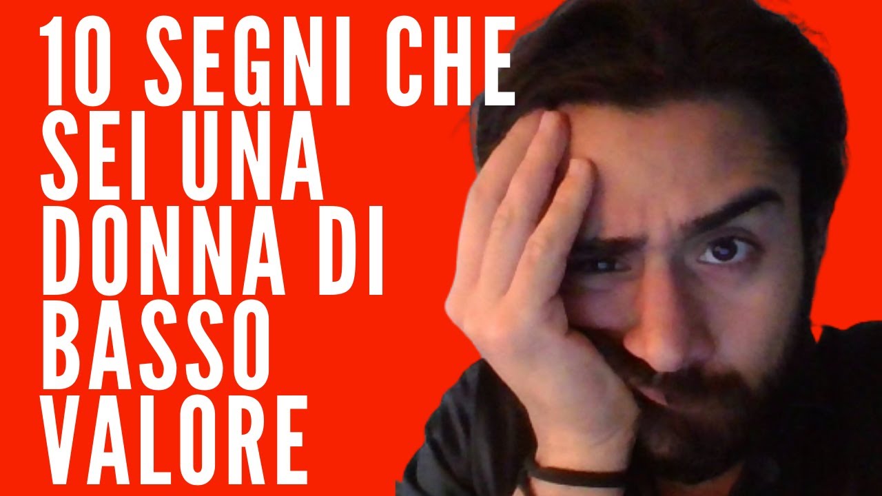 10 SEGNI DEL COMPORTAMENTO DI UNA DONNA DI BASSO VALORE (DA NON FARE MAI!)