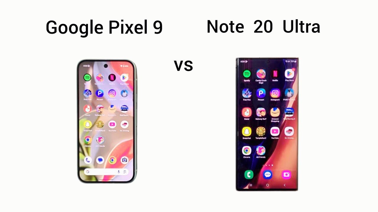 Google Pixel 9 vs Note 20 Ultra | Speed Test