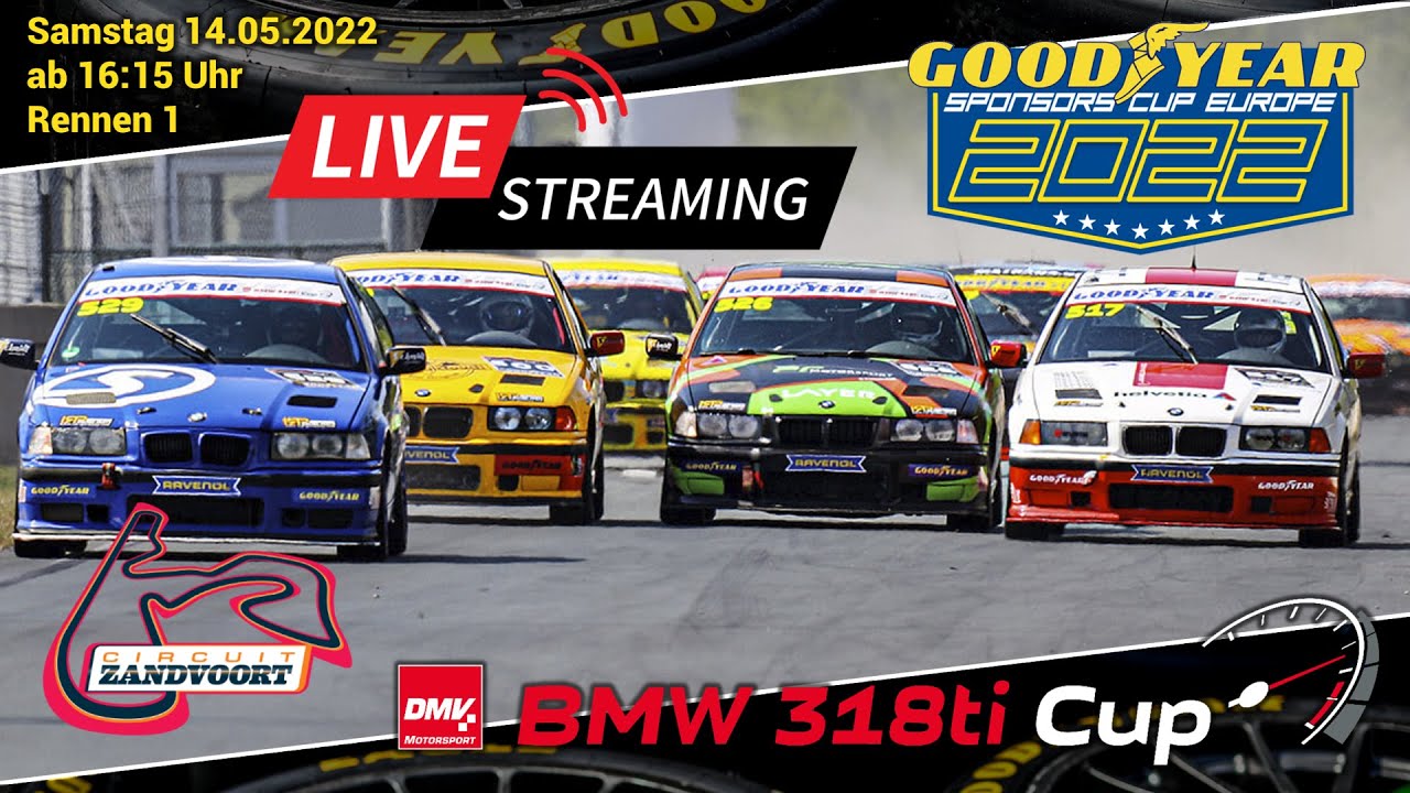 DMV BMW 318ti Cup | Rennen 1 | 3. Lauf Zandvoort | DMV Goodyear Racing Days