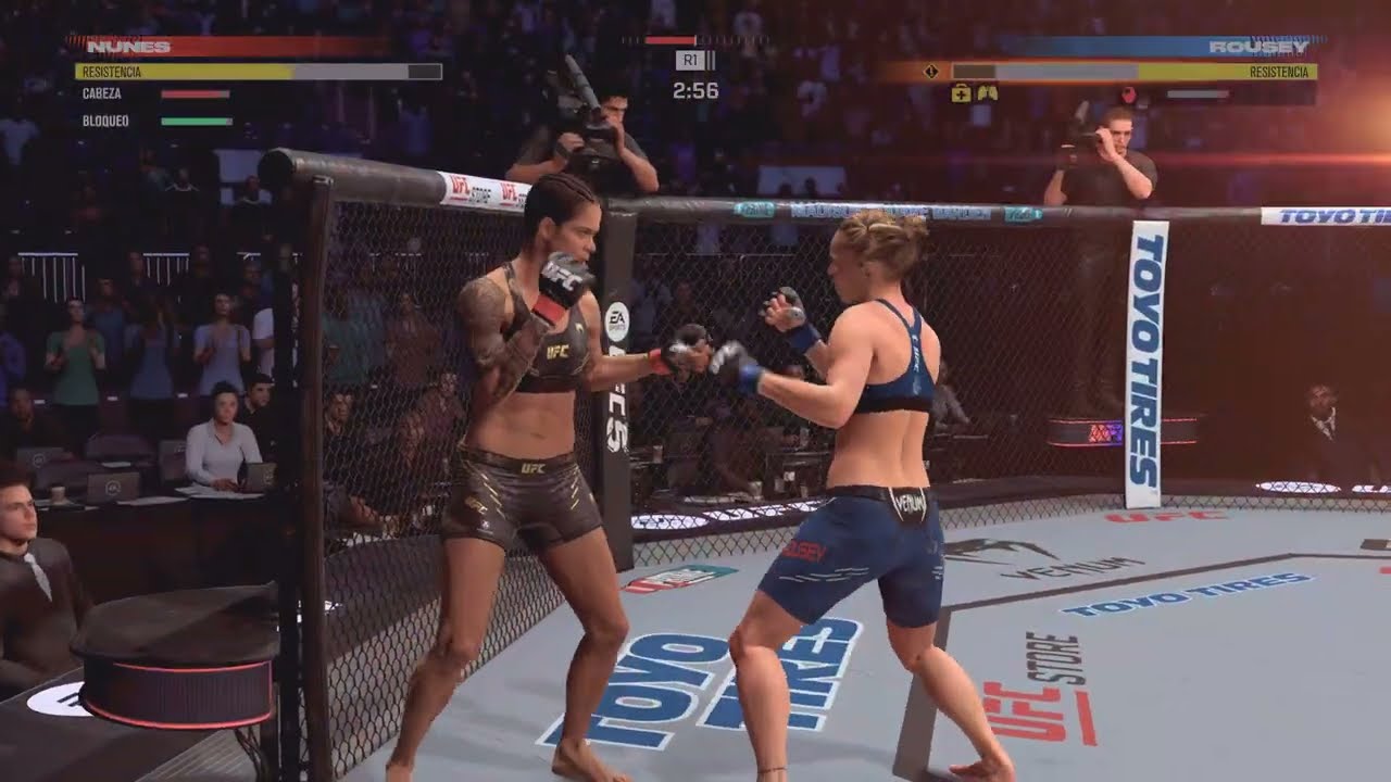 Amanda nunes vs ronda rousey KO UFC 5 PS5