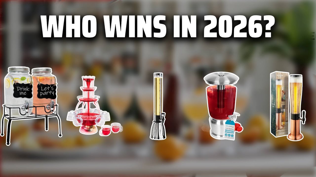 The Top 5 Best Tower Drink Dispenser in 2026 - Must Watch Before Buying!