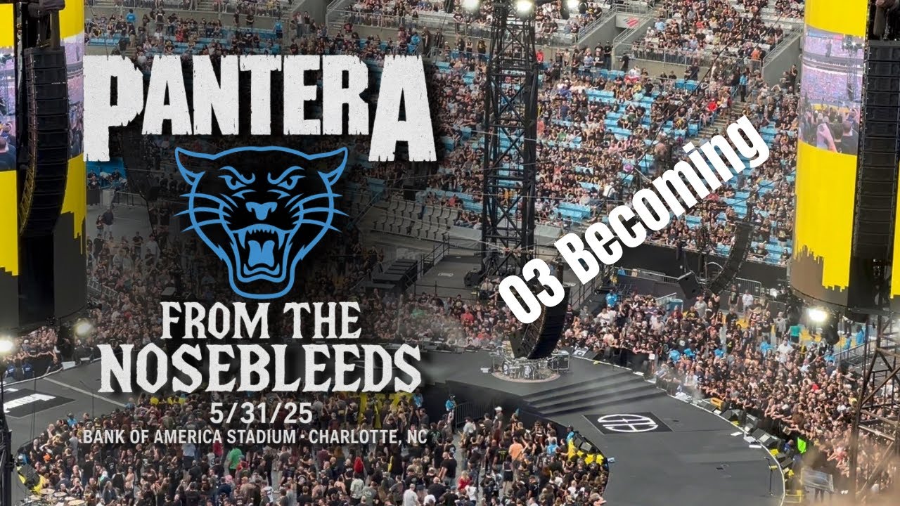Pantera 03 Becoming LIVE Charlotte NC 5/31/25 Metallica M72