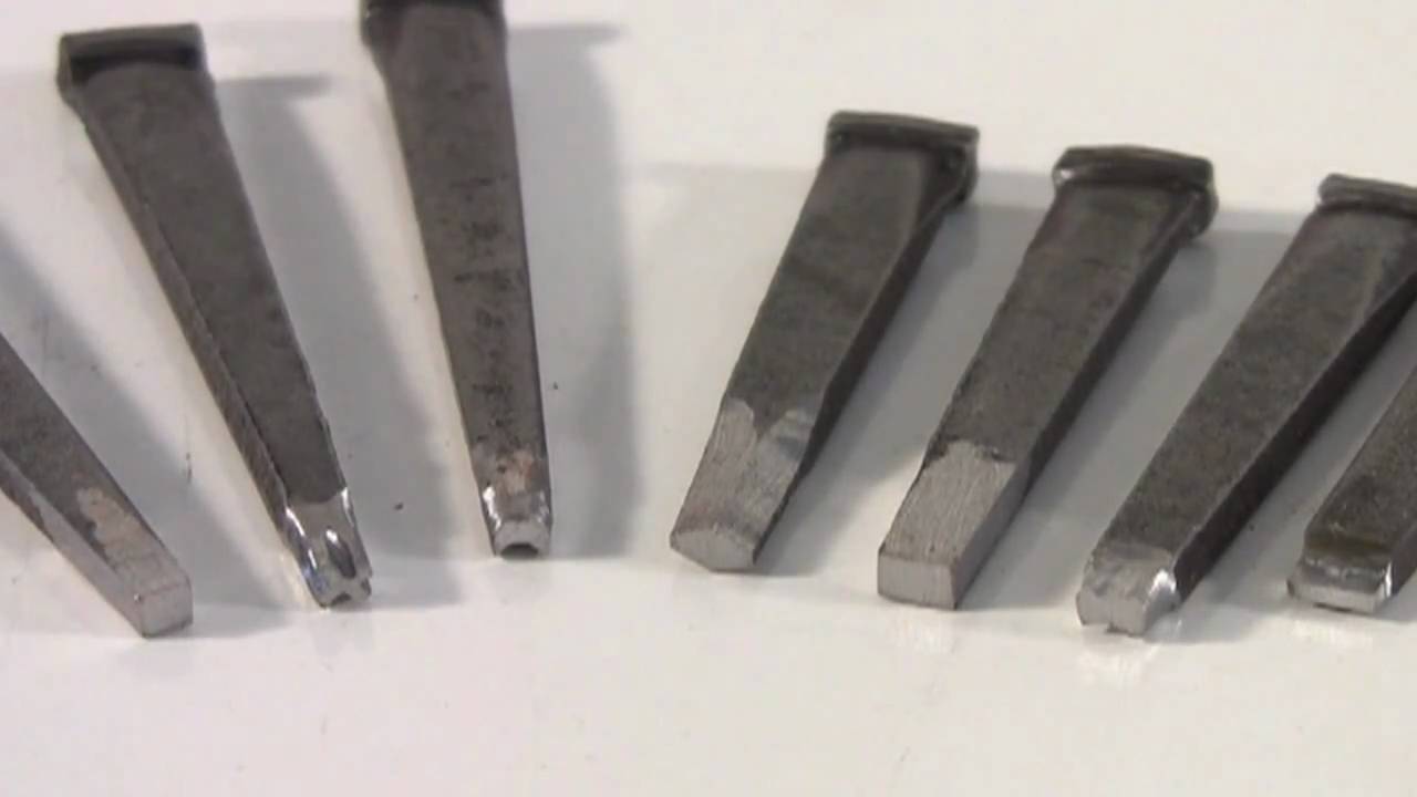 Tinplate Girl #9 -- Making decorative punches for perforating tinplate