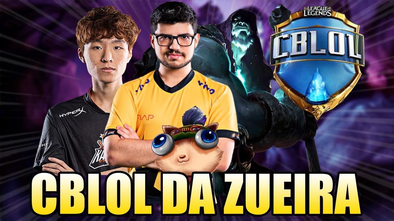 TILT DO ROBO  E PARANG 1V9 DE YORICK - CBLOL DA ZUEIRA