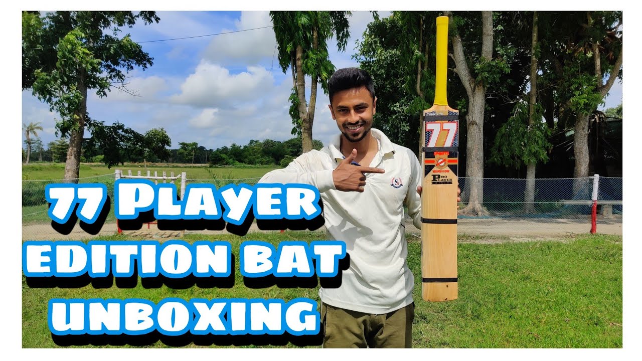 77 Player Edition bat Unboxing | Review
