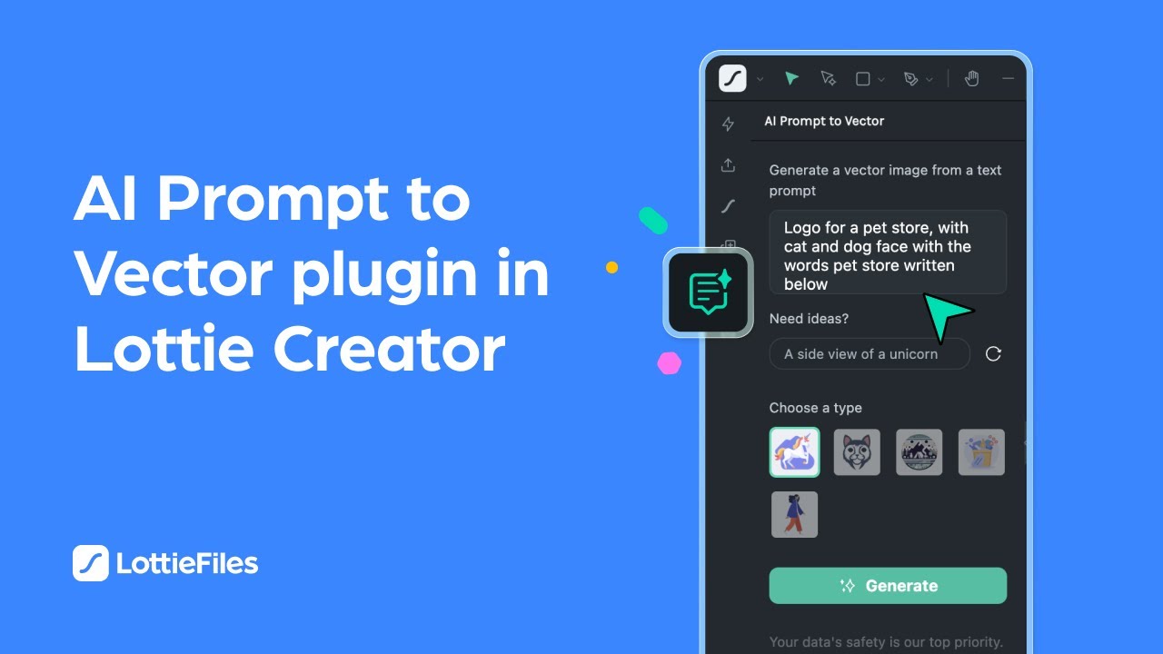 #12 AI prompt to vector | Lottie Creator