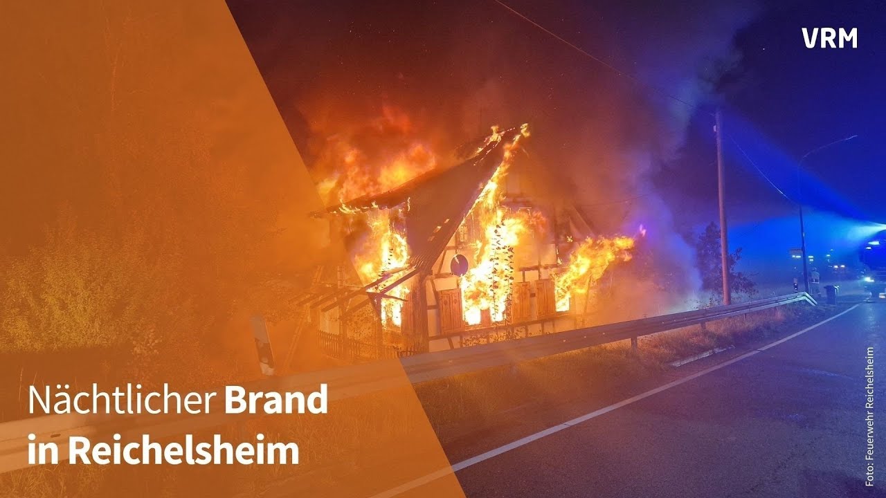 Brand in Reichelsheim: Lkw-Fahrer rettet Bewohner