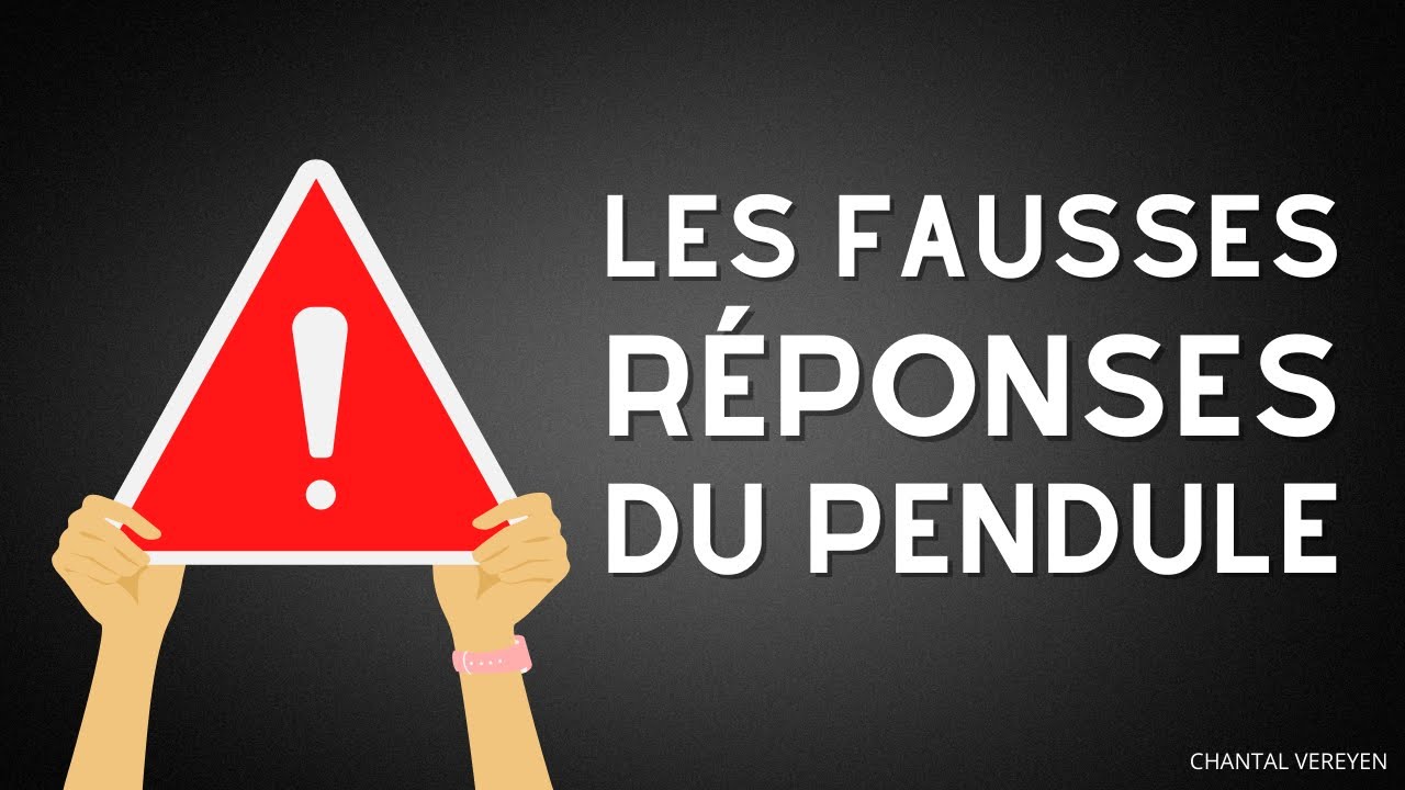 3 raisons pour lesquelles votre pendule donne une mauvaise réponse