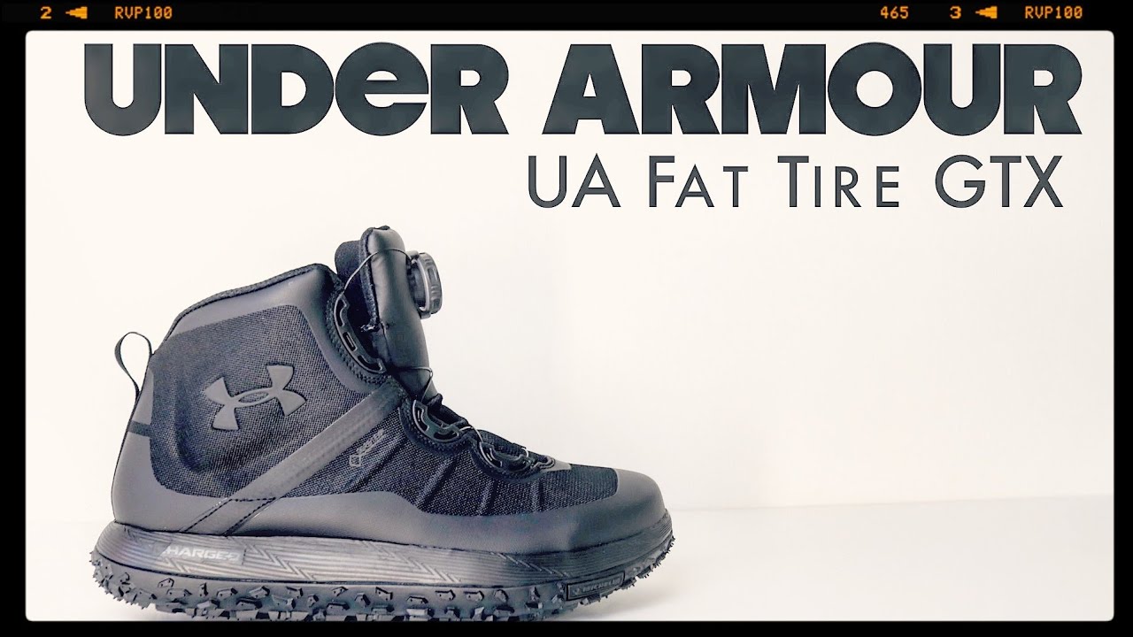 Under Armour | UA Fat Tire GORE-TEX | The Boot Guy Reviews