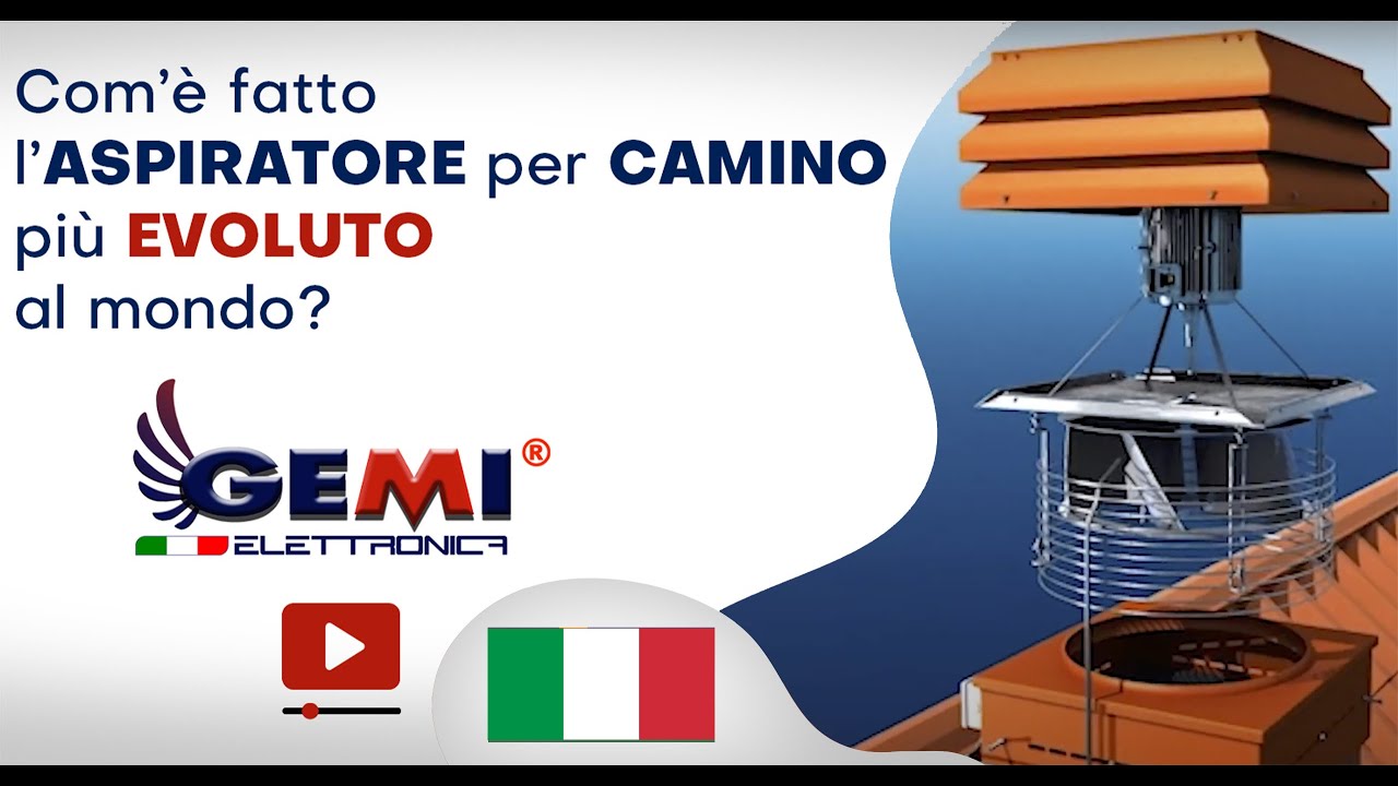 Come &egrave; fatto l'aspiratore professionale in rame per camini Gemi Elettronica ?