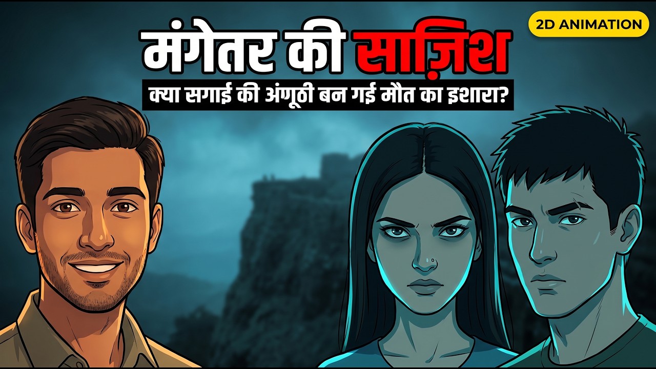Lohagad Fort Murder: She Sat Down, Then He Pushed | 2D Animation#LohagadFort #KetanAgarwal