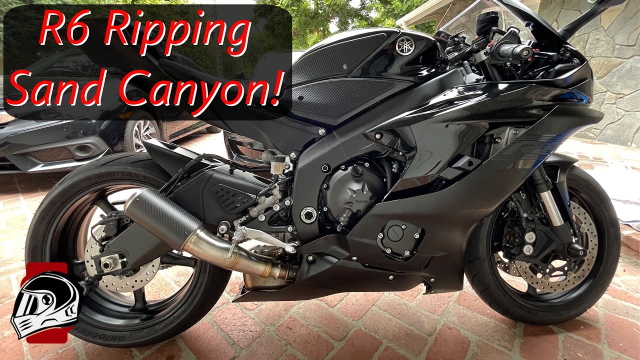 Yamaha R6 Destroying the Twisties! | Pure Graves Exhaust Sound!