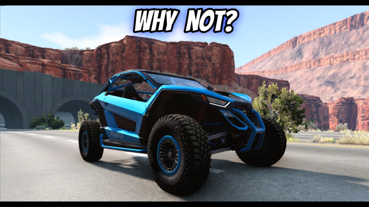 Offroad Adventure In The Hirochi Aurata Side By Side - BeamNG.drive
