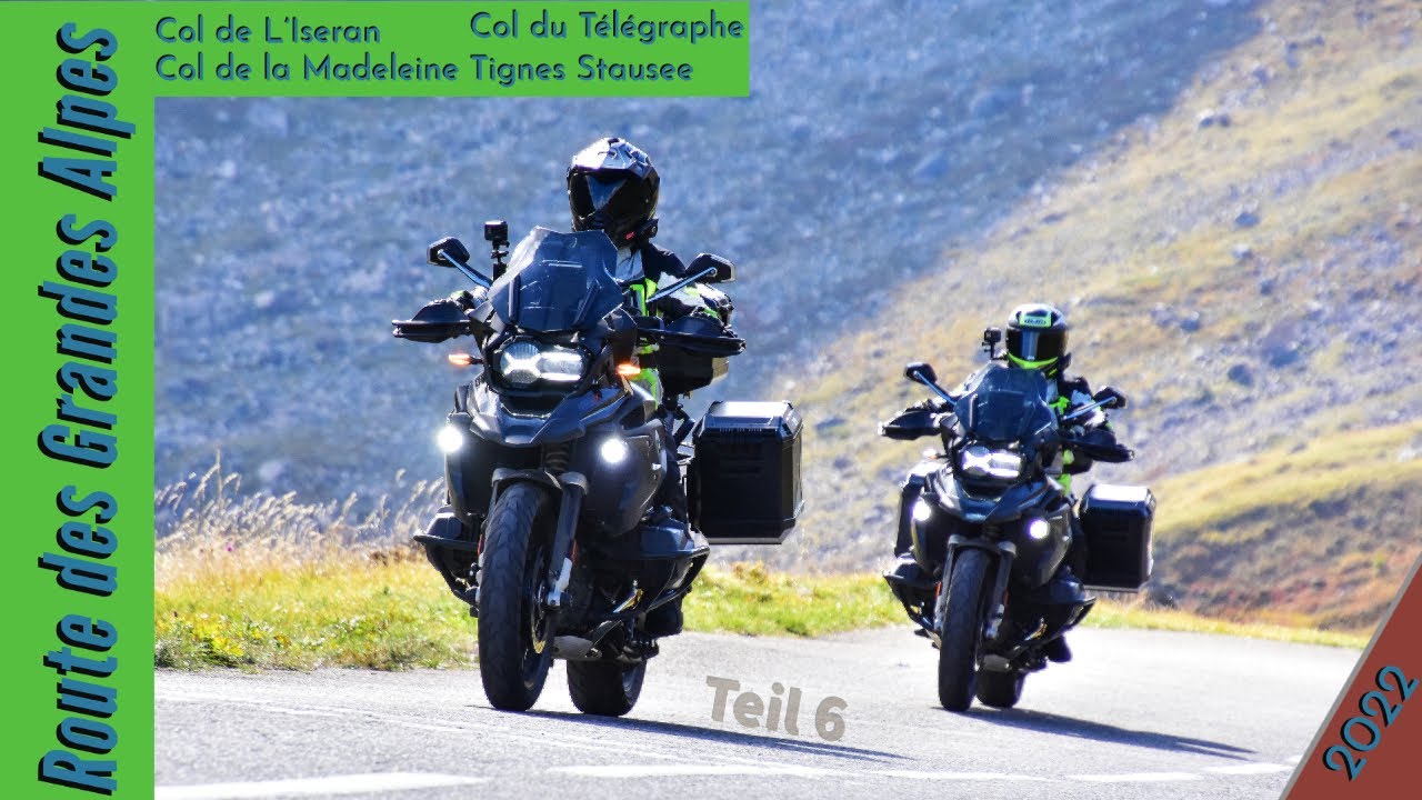 Route des Grandes Alpes 🇫🇷 2022 Teil 6 | BMW R1250 GS Triple Black