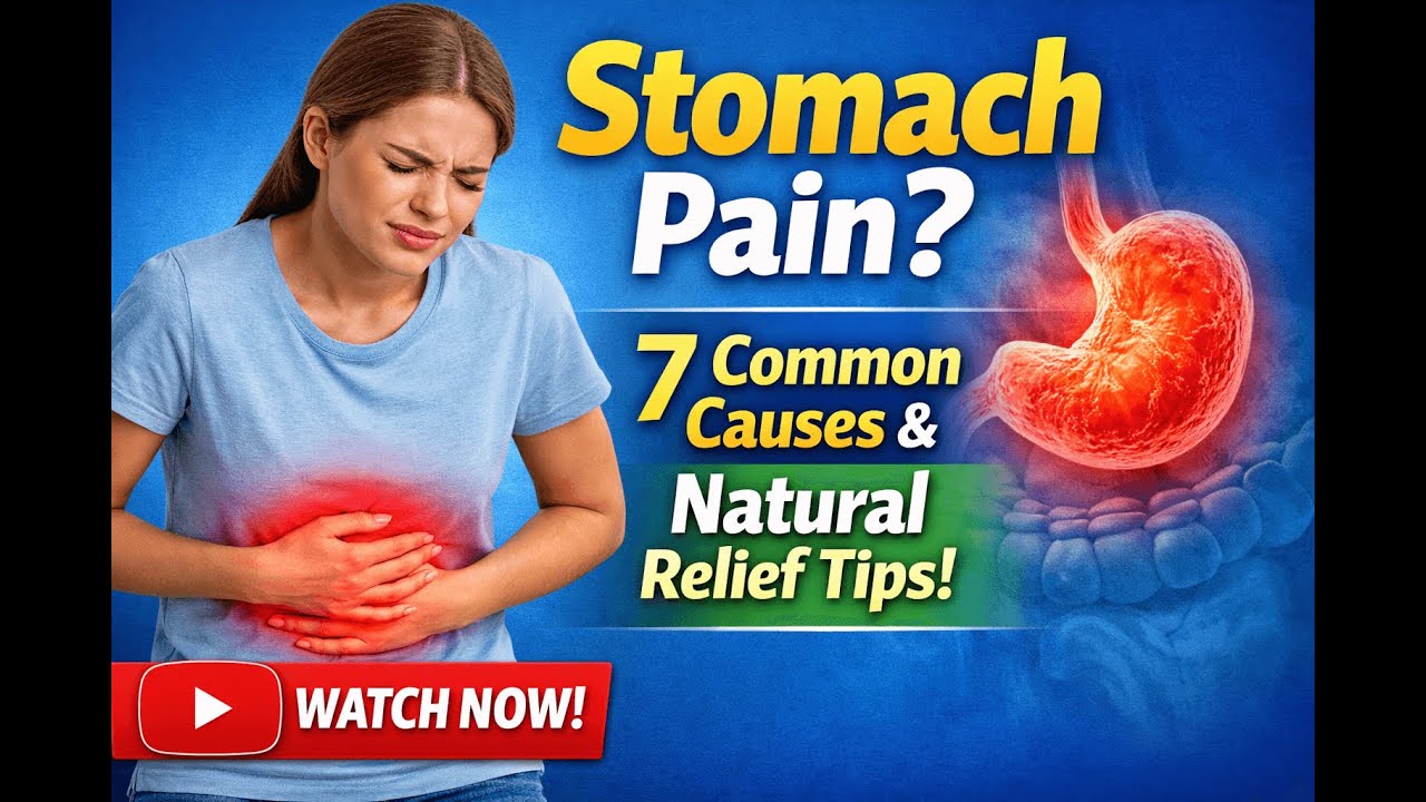 Stomach Pain: 7 Common Causes You Should Never Ignore (Natural Relief Tips)
