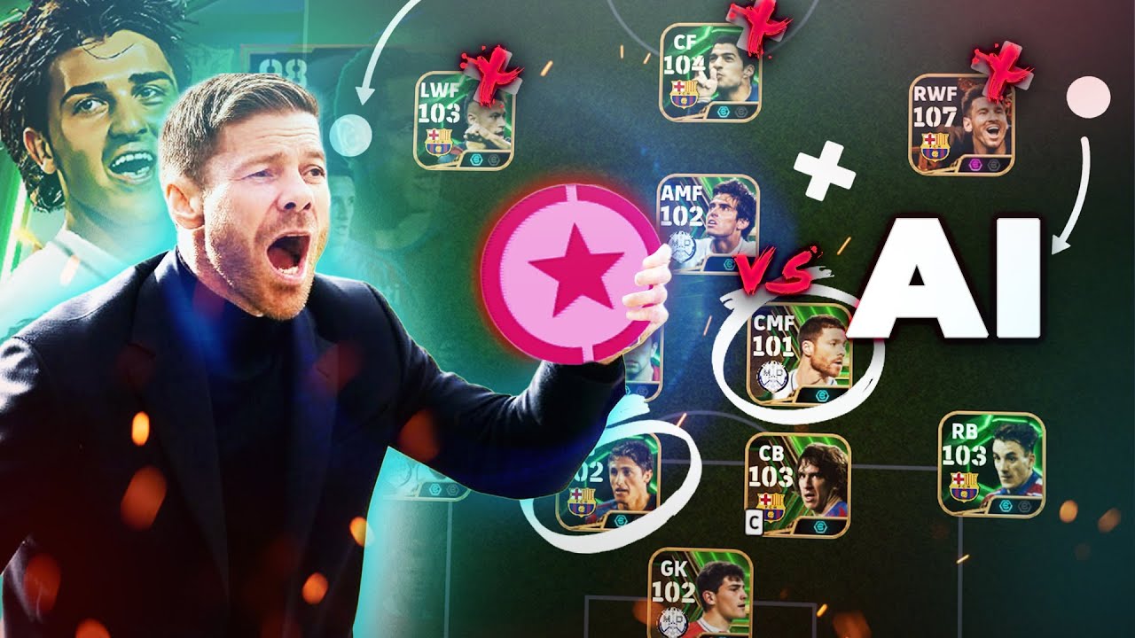 How to DESTROY legend AI with a free team | eFootball guide