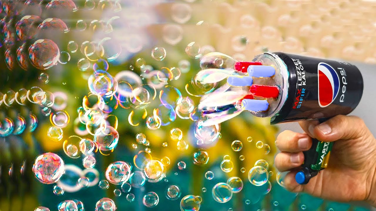 Evde Köpük Baloncuk Makinesi Nasıl Yapılır?