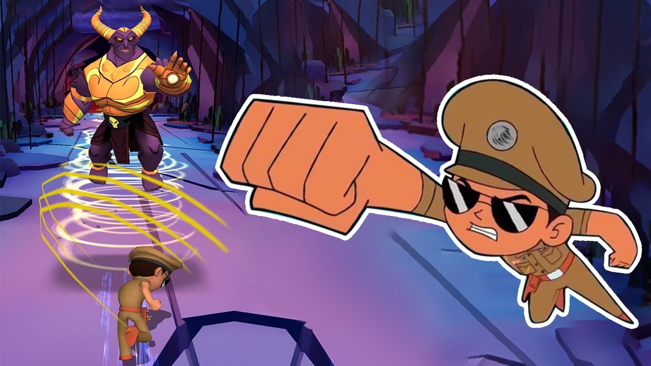 Little Singham defeat Kaal | App Gameplay - Kids Idol TV
