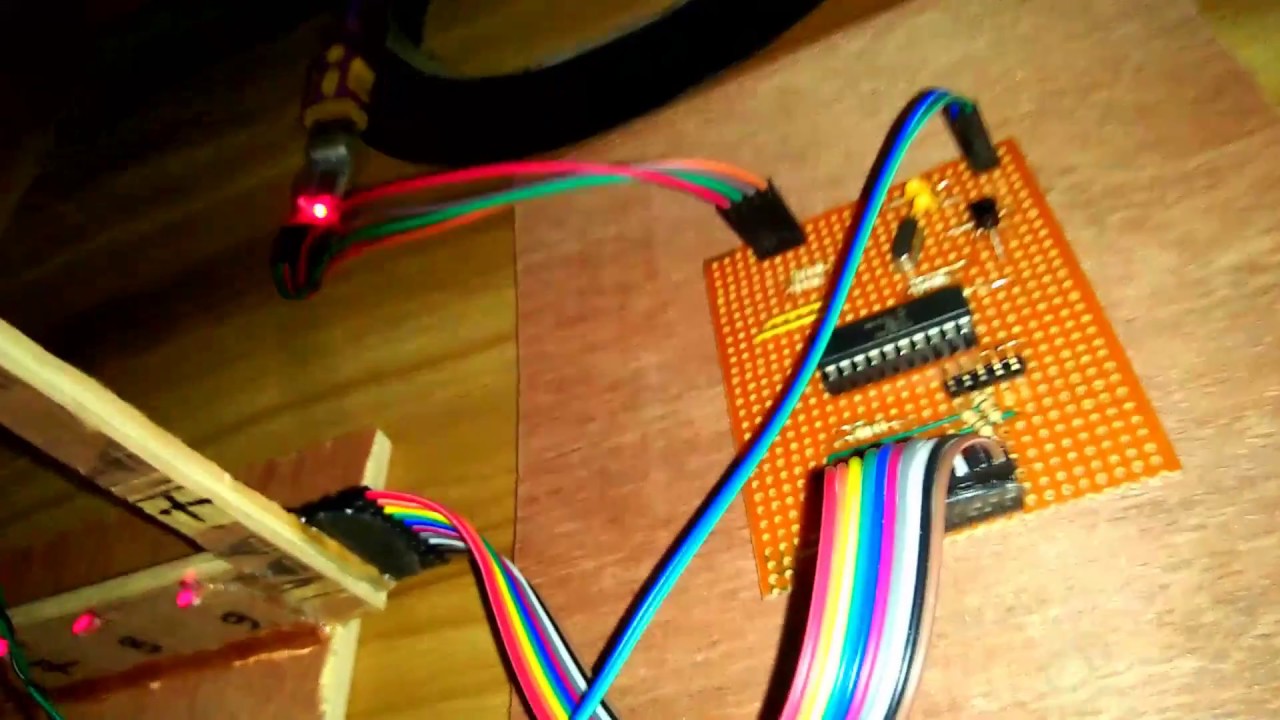 Laser MIDI tone generator using microcontroller