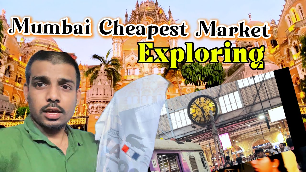 Let’s Explore The Mumbai City Cheapest Market 🤑