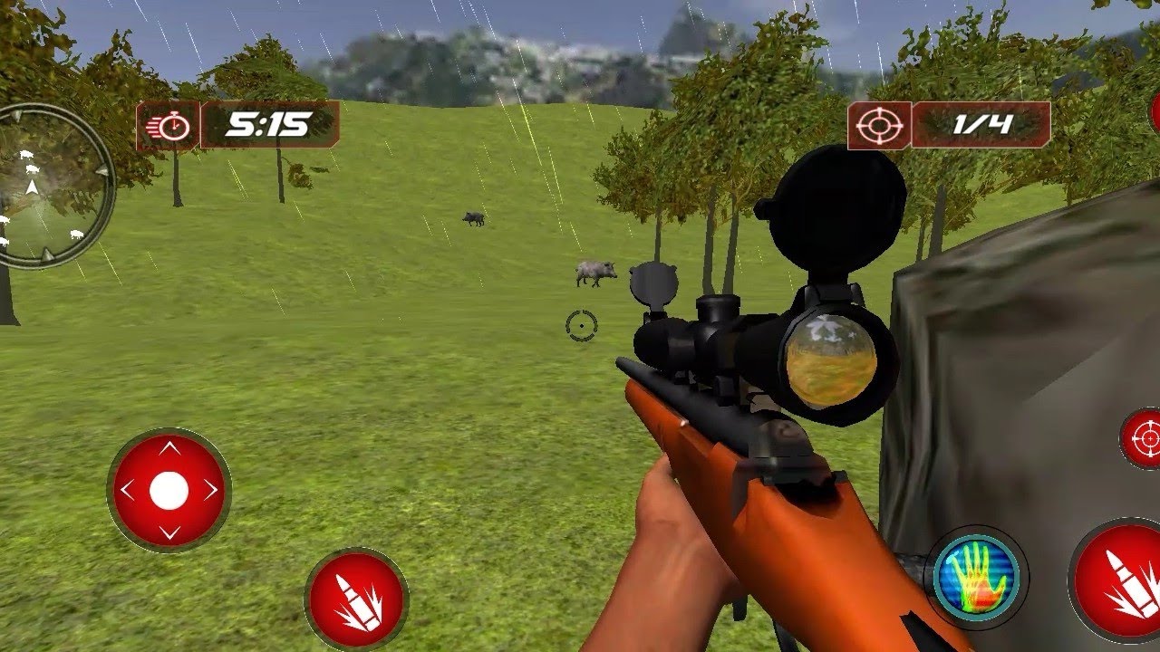 Wild assassin animal hunter Sniper hunting games #2 - Android Gameplay | Wild Animal Hunting Games