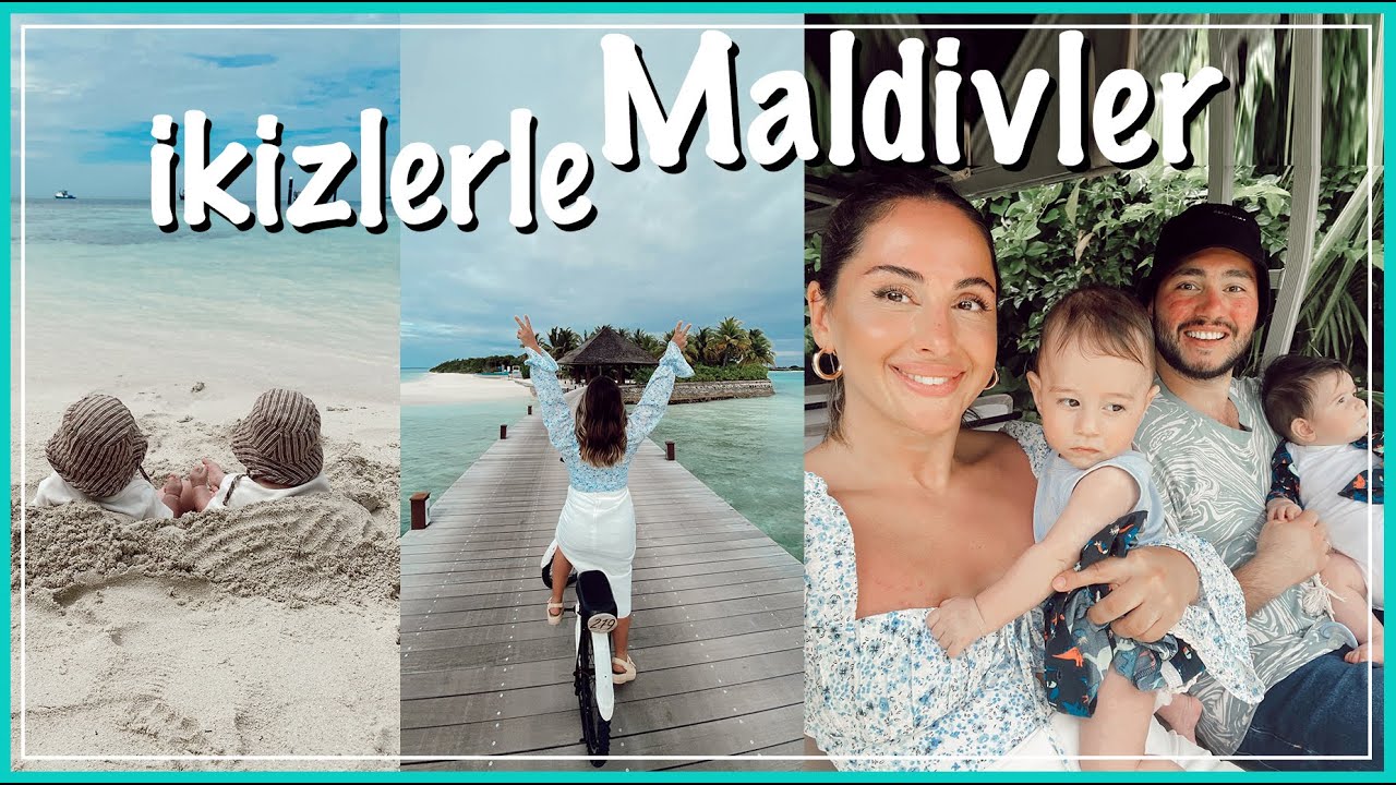 MALDİVLER - 6 AYLIK İKİZLERLE VLOG!