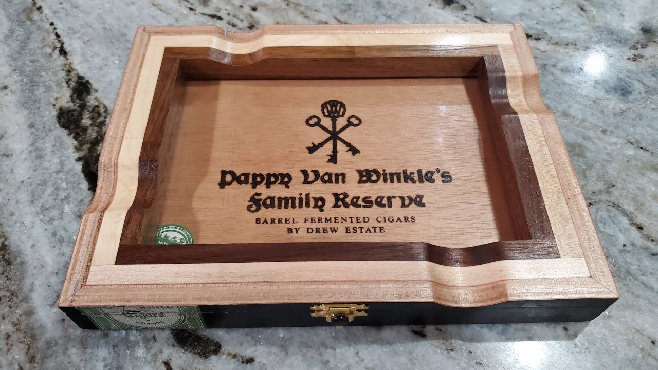 Custom Handmade Cigar Box Ashtrays, OpusX, Liga Privada, Cohiba, Davidoff, Padron.  Great Gift Idea!