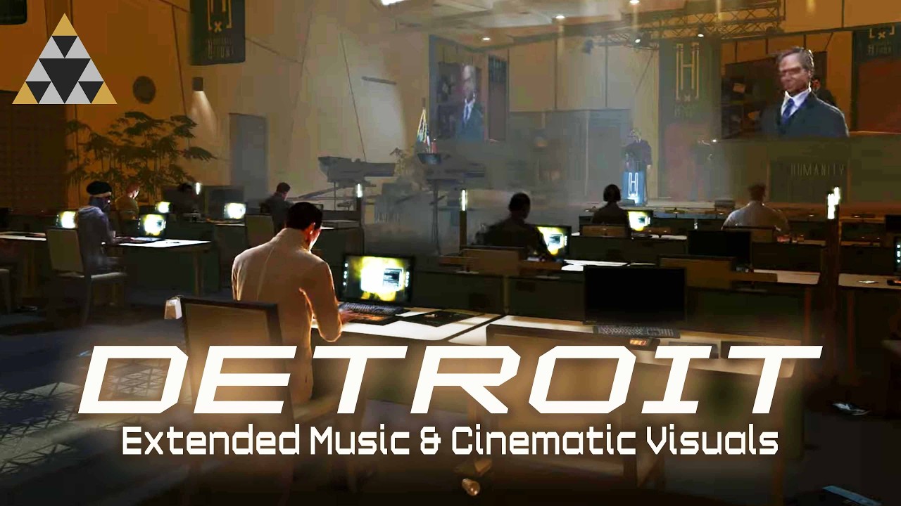 Deus Ex: Human Revolution - Detroit Convention Center (Ambient & Stress Theme)