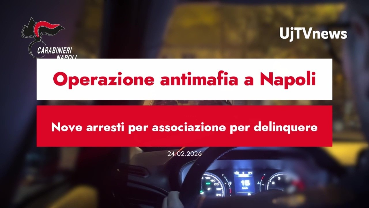 Operazione antimafia a Napoli, nove arresti per associazione per delinquere