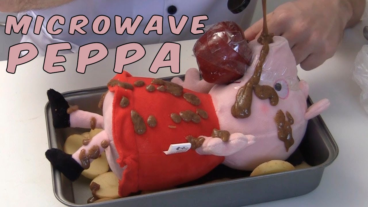 Peppa Pig a Pururuca - Peppa Pig in Microwave