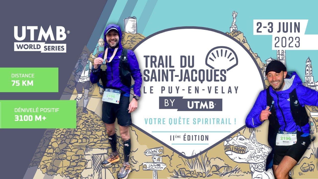 FINISHER - 75K TRAIL DU SAINT-JACQUES BY UTMB - MON PREMIER TRAIL !