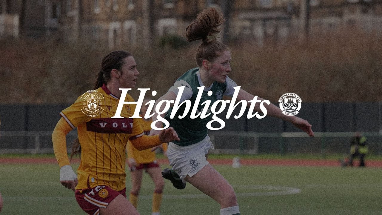 Highlights: Hibs Women 2 Motherwell 0